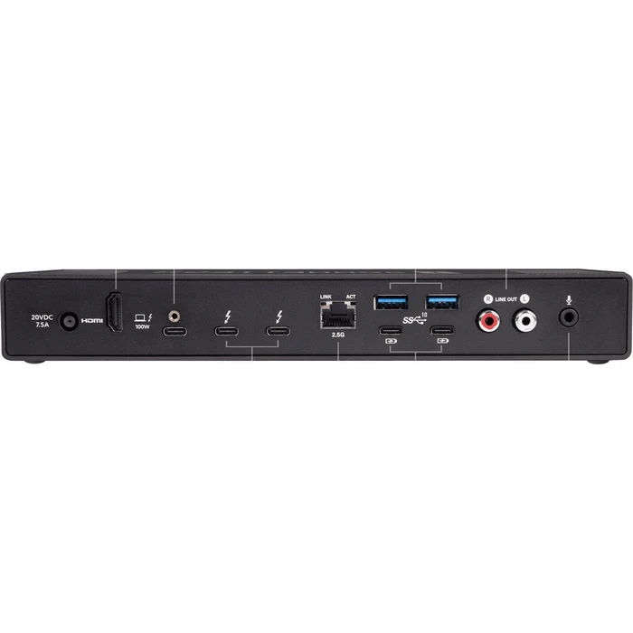 Sonnet Echo 20 Thunderbolt 4 SuperDock (Μαύρο)