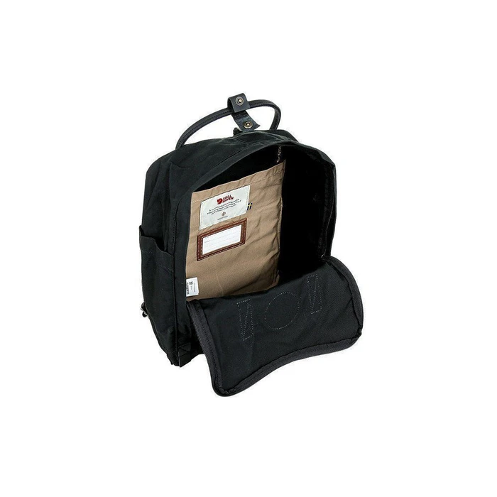 Fjällräven Kånken No. 2 16L Μαύρο - Σακίδιο Πλάτης Unisex