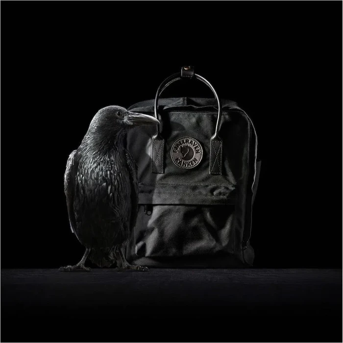 Fjällräven Kånken No. 2 16L Μαύρο - Σακίδιο Πλάτης Unisex