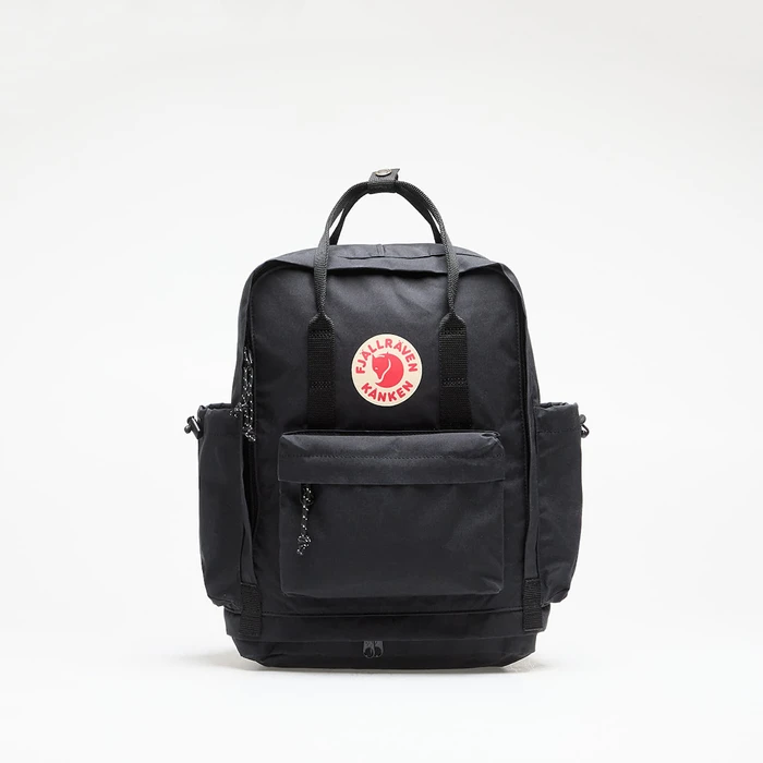 Fjällräven Kånken Outlong 18lt Μαύρο