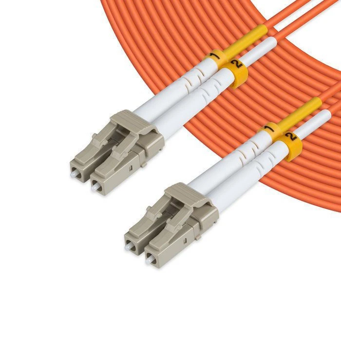 Microconnect LC/UPC - LC/UPC Duplex Fibre Optic Patch Cable 2 m Orange (FIB440002)