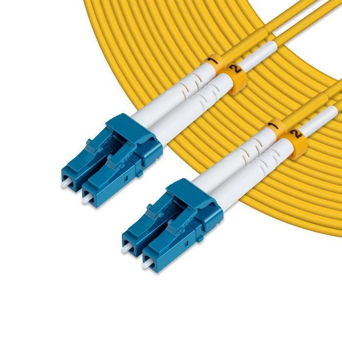 Microconnect LC/UPC to LC/UPC Fibre Optic Patch Cable 1 m Yellow LSZH (FIB441001)
