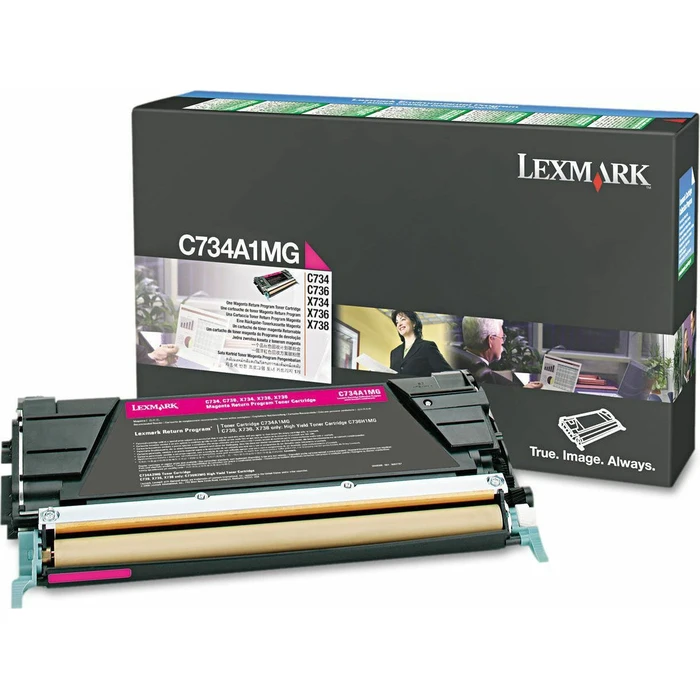 Lexmark Toner Magenta 6K C734A1M
