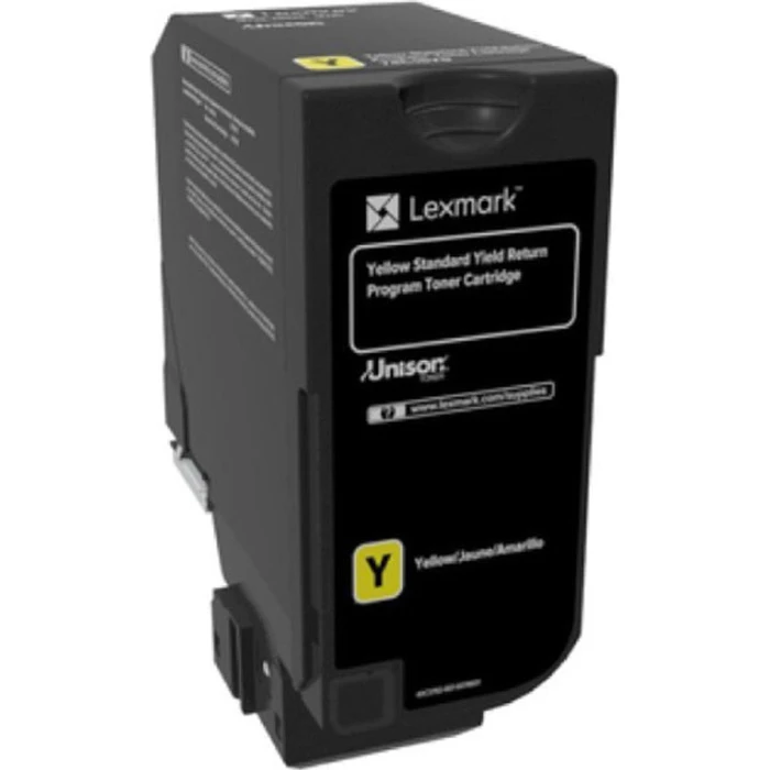 Lexmark 74C2SY0 Genuine Yellow Toner Cartridge Return Program 7000 Pages