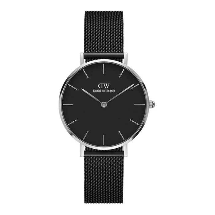 Daniel Wellington Women's Quartz Watch 32mm Black Stainless Steel Bracelet DW00600202