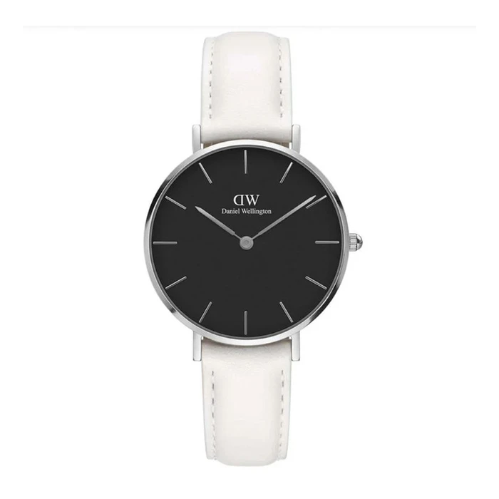 Daniel Wellington Women's Quartz Watch 32mm White Leather Strap DW00600284