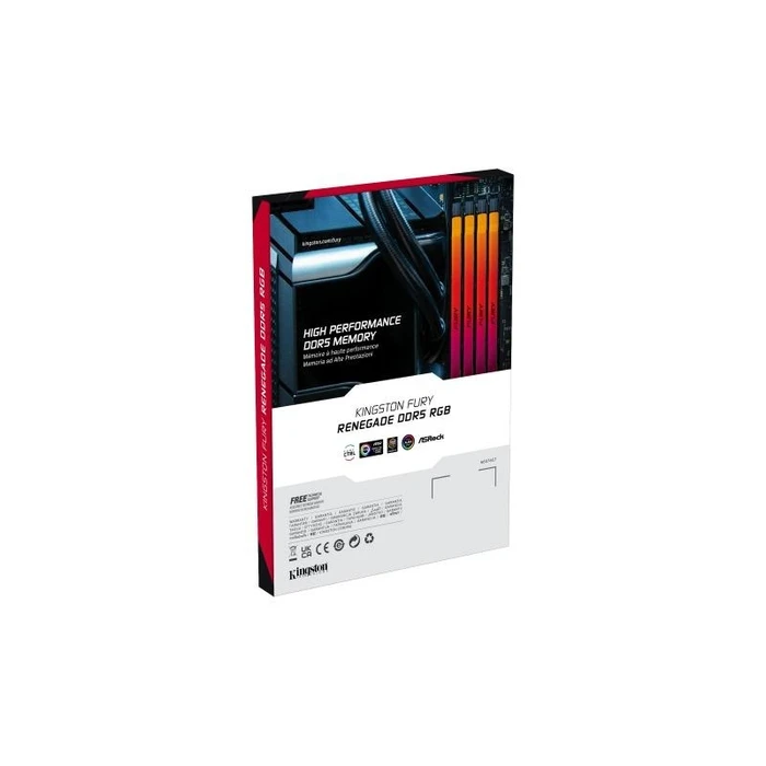 Kingston 16GB 6400MT/s DDR5 CL32 DIMM FURY Renegade RGB (KF564C32RSA-16)