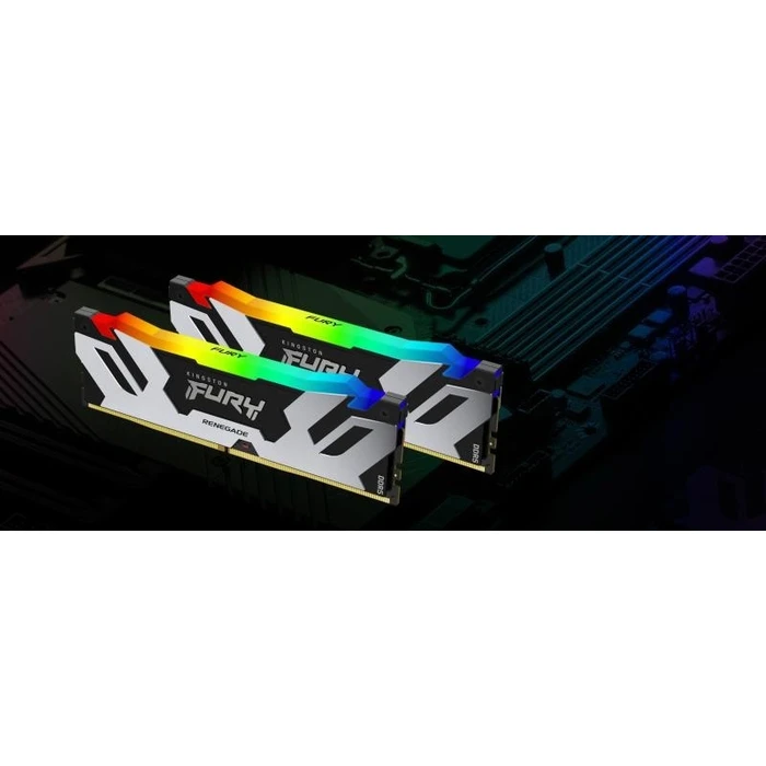 Kingston 16GB 6400MT/s DDR5 CL32 DIMM FURY Renegade RGB (KF564C32RSA-16)