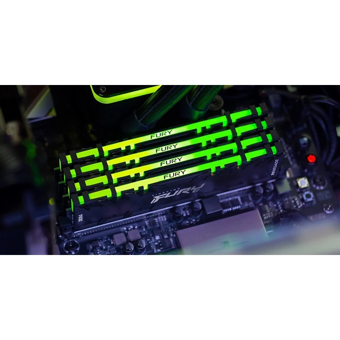 Kingston FURY Renegade RGB DDR4 16GB (2x8GB) 4000 MT/s Desktop RAM - KF440C19RB2AK2/16