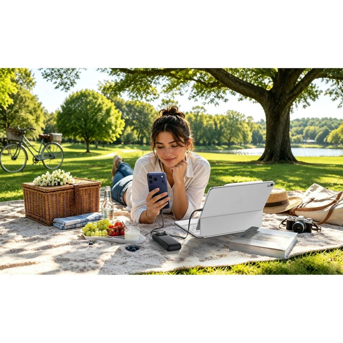 Belkin UltraCharge Power Bank 11000mAh 60W με 2 Θύρες USB-C Μαύρο