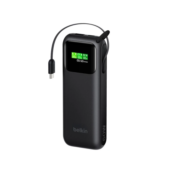 Belkin UltraCharge Power Bank 11000mAh 60W με 2 Θύρες USB-C Μαύρο