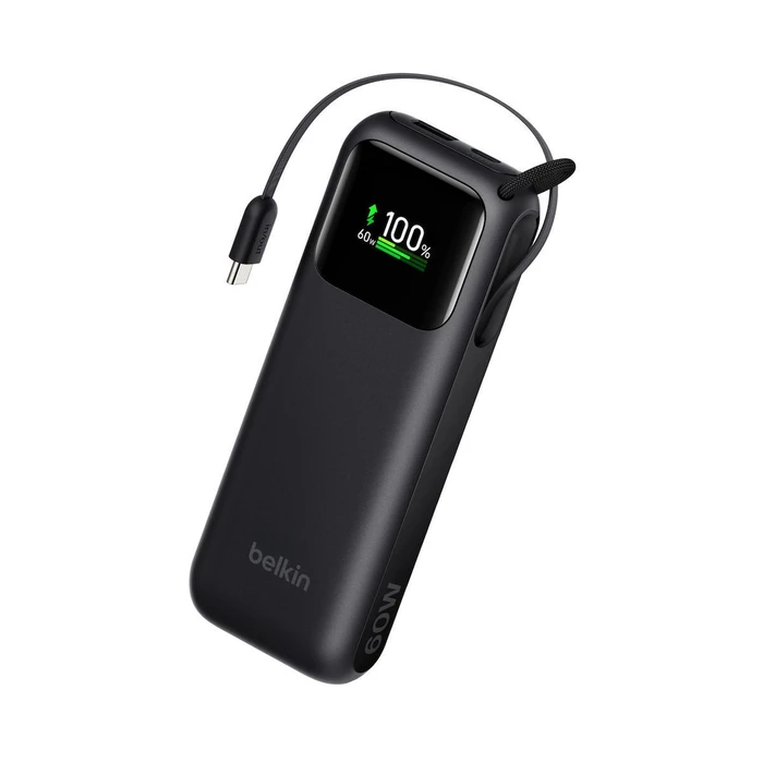 Belkin UltraCharge Power Bank 11000mAh 60W με 2 Θύρες USB-C Μαύρο