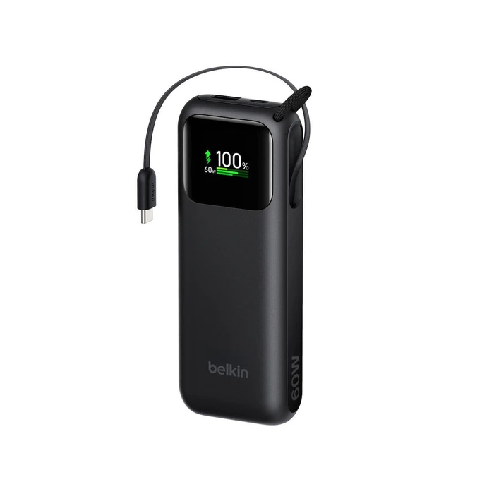 Belkin UltraCharge Power Bank 11000mAh 60W με 2 Θύρες USB-C Μαύρο