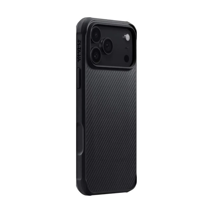 Pitaka Aramid ProGuard Θήκη για iPhone 17 Pro Μαύρο/Γκρι Twill