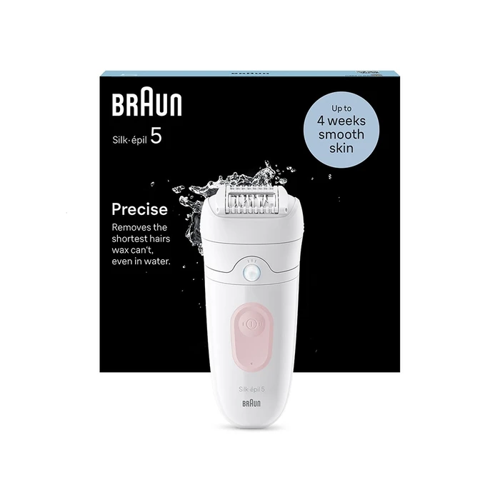 Braun Silk-epil 5-000 Αποτριχωτική Συσκευή (Epilator) SensoSmart Wet & Dry