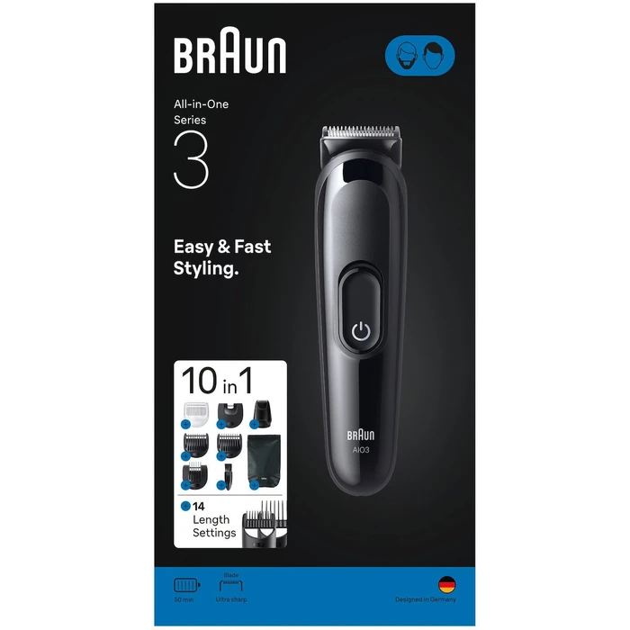 Braun Hair Clippers S3 ALL IN AIO3560