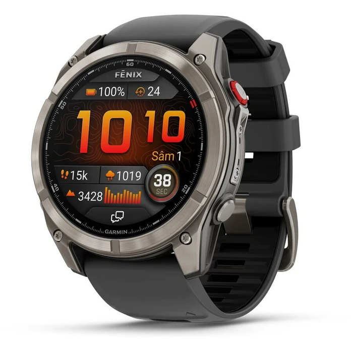 Garmin fenix 8 Pro (51 mm) γραφίτ/τίταν