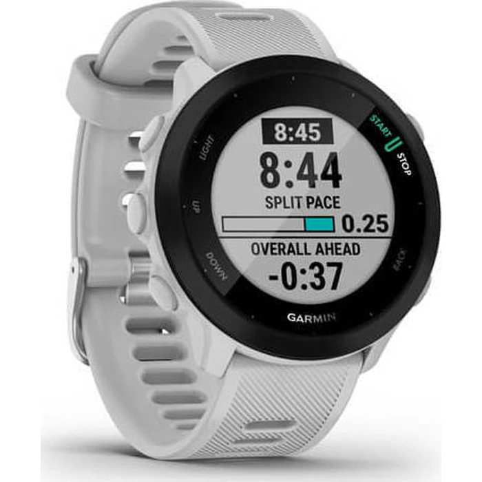 Garmin Forerunner 55 42mm Waterproof Smartwatch with Heart Rate Monitor (White)