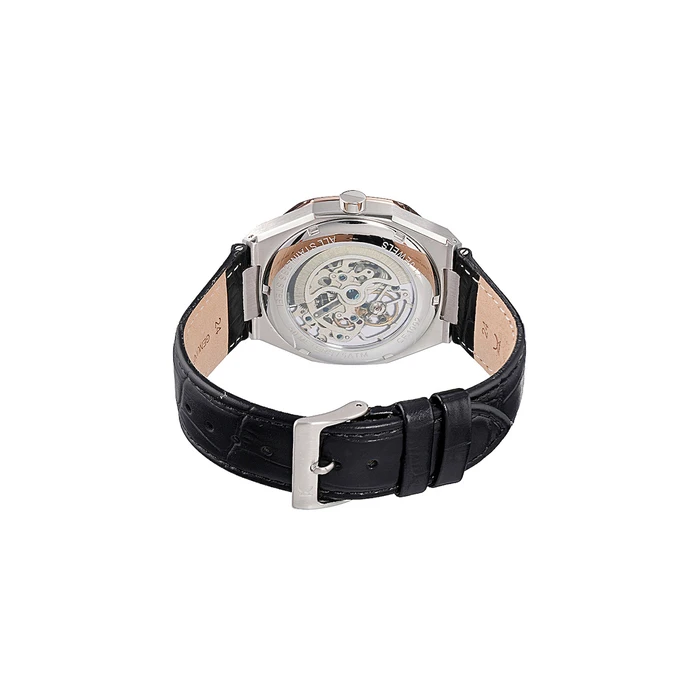 Pierre Cardin Ανδρικό Ρολόι 42mm Μαύρο Δερμάτινο Λουράκι CF.1002.LB.2