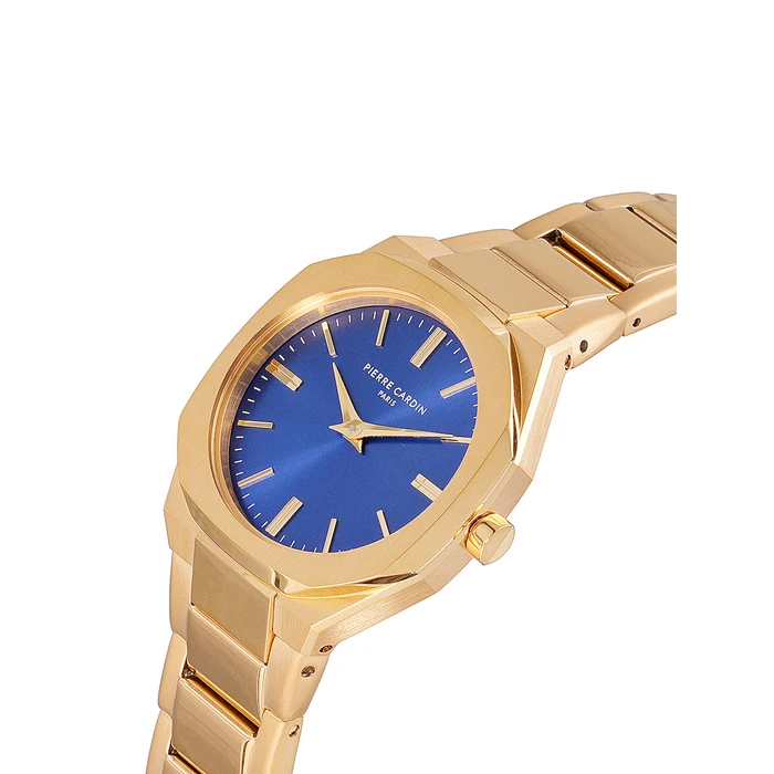 Pierre Cardin Γυναικείο Ρολόι 32 mm Χρυσό Μεταλλικό Μπρασελέ - CF.1008.MG.2
