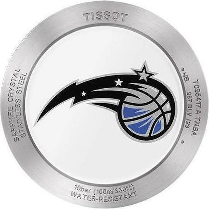 Tissot Quickster Chronograph NBA Orlando Magic Ανδρικό Ρολόι 42mm με Μπλε Υφασμάτινο Λουράκι