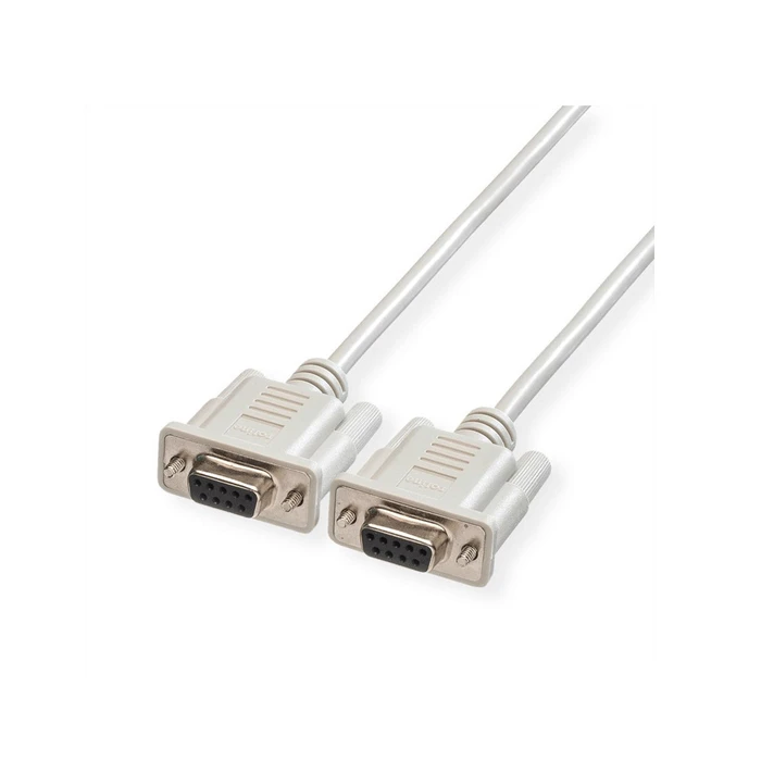 Roline Καλώδιο RS232 (DB9) 9-pin θηλυκό - 9-pin θηλυκό 1.8 m