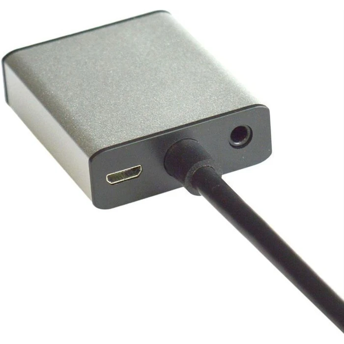 VALUE HDMI to VGA Adapter with 3.5mm Audio