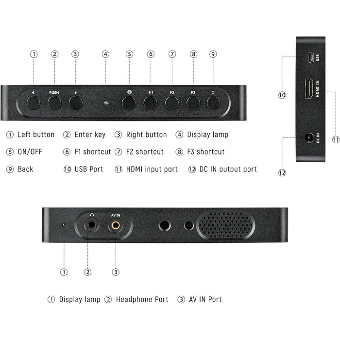 ROLINE 4K HDMI Video Splitter, 4-Port (SKU 21361872, MPN 14.01.3586)