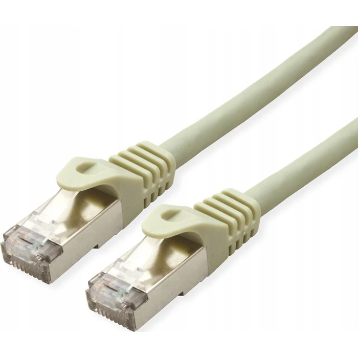 VALUE Patch Cable Cat6A Class EA S/FTP PiMF Solid Conductor LSOH Grey 20m