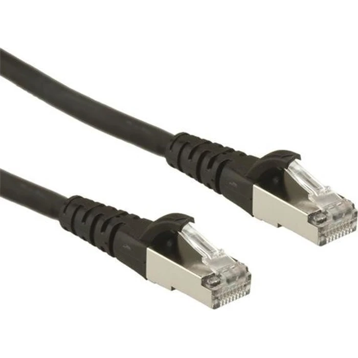 ROLINE Patch Cable Cat.6A S/FTP (PiMF), Component Level, LSOH, 15 m, Black