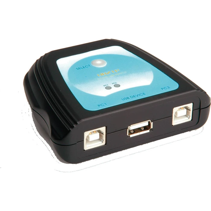 VALUE Χειροκίνητος USB 2.0 Διακόπτης Εκτυπωτή 2-θυρών