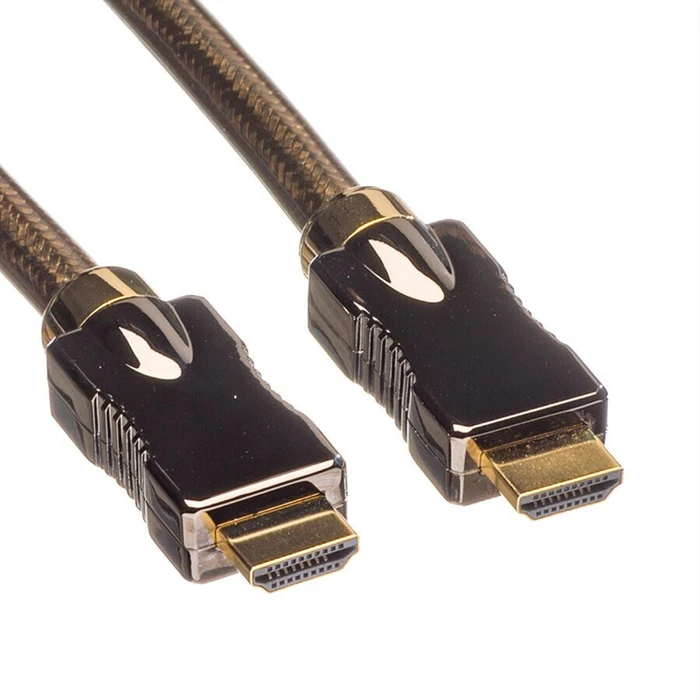 ROLINE HDMI UHD Cable with Ethernet ST‑ST 1.5 m, Grey