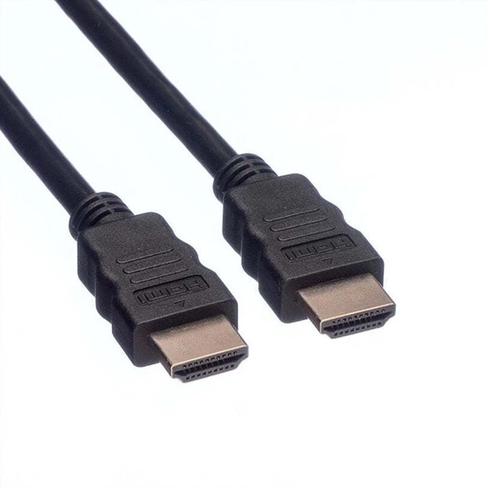 Roline HDMI High Speed Καλώδιο με Ethernet 5 m, Μαύρο