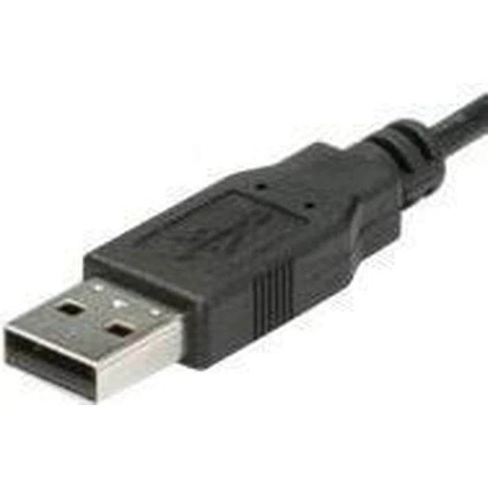 Roline Regular καλώδιο USB 2.0 σε micro USB μαύρο 3 m (11.02.8755)