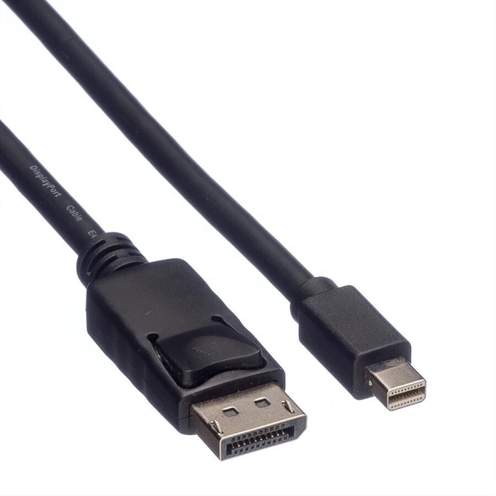 Roline Καλώδιο DisplayPort (male) σε mini DisplayPort (male) 1,5 m - Μαύρο
