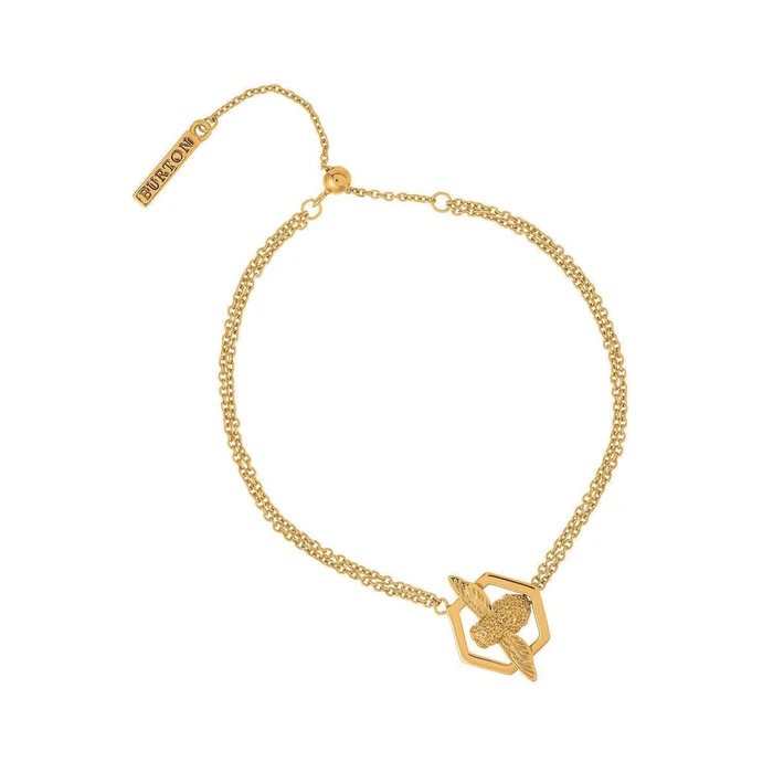 Olivia Burton Γυναικείο Βραχιόλι από Ατσάλι Επιχρυσωμένο 19cm OBJ16AMB32