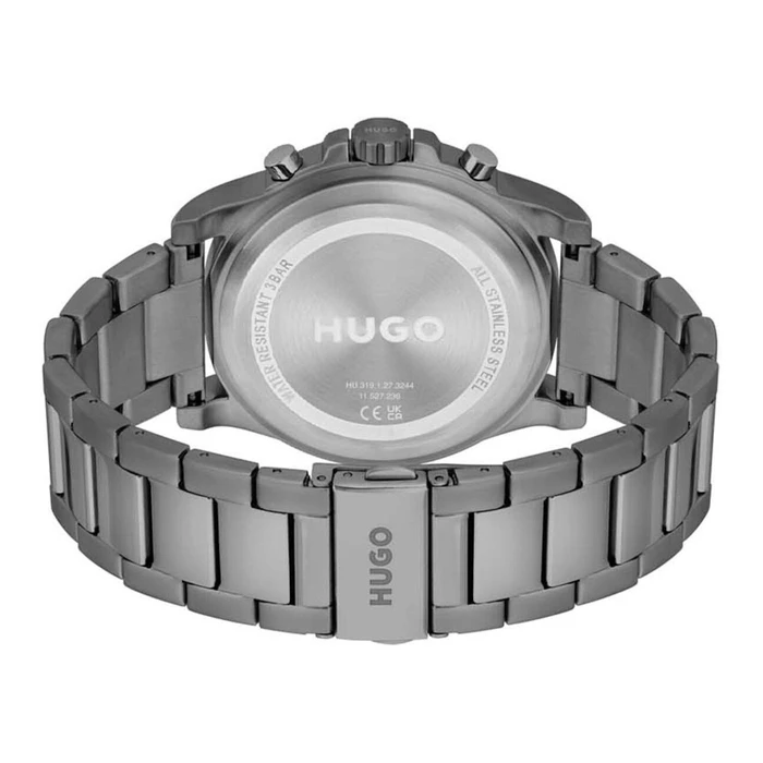 Boss Γυναικείο Ρολόι 46mm Μπαταρίας με Γκρι Μεταλλικό Μπρασελέ - HUGO 1530298