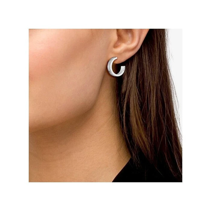 BOSS Women Stainless Steel Hoop Earrings 1580526 (3 cm)