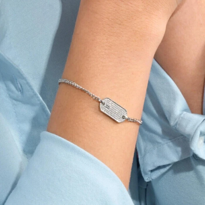 Tommy Hilfiger Women's Bracelet Stainless Steel 19 cm (Model 2780863)