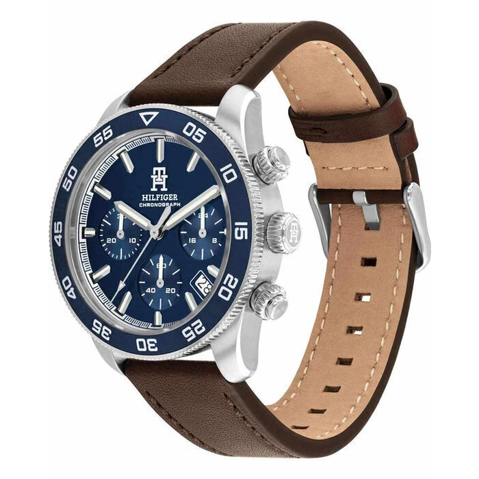 Tommy Hilfiger Dressed Blue Ανδρικό Ρολόι 41mm Χρονογράφος