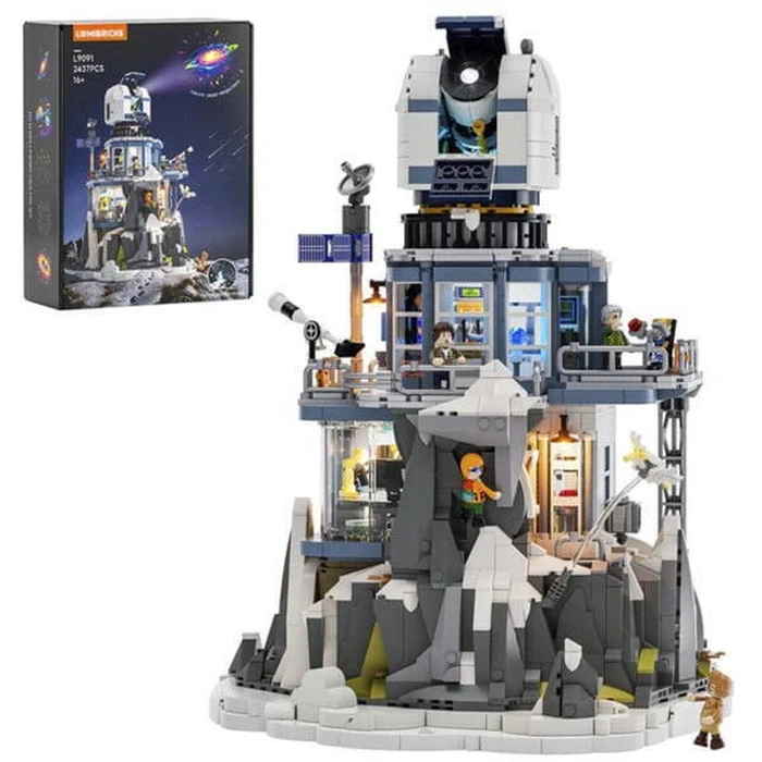 Alpenobservatorium Lumibricks L9091 - Σετ κατασκευής με μαγνητικά πλακίδια και κινητική άμμο