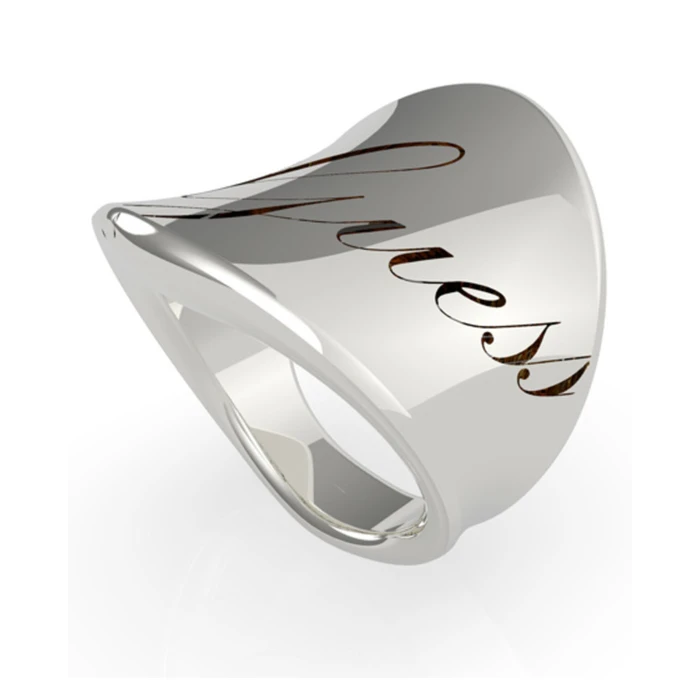 Guess Γυναικείο Δαχτυλίδι Ατσάλι Νο 56 UBR7904556