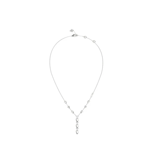Guess Wonderlights Κολιέ από Ατσάλι με Ζιργκόν (45cm) — JUBN04408JWRH