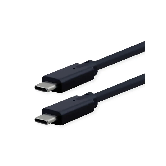 ROLINE USB Type-C to USB Type-C Cable 7 m, USB 3.2 Gen 2 (10 Gbit/s), 85W, Black