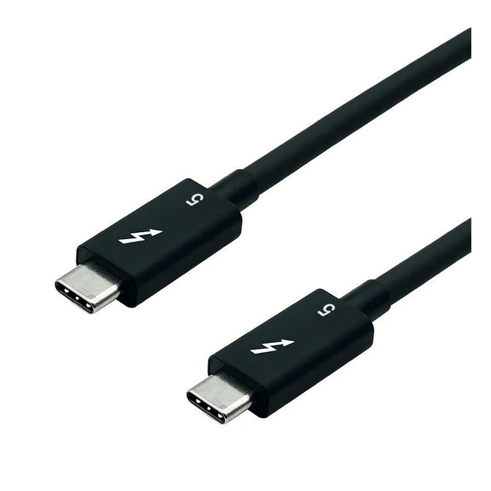 ROLINE Thunderbolt 5 καλώδιο USB-C σε USB-C — 0.8 m, 80 Gbit/s, PD 240W