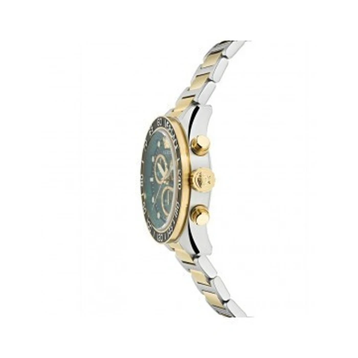 Versace Ρολόι Χειρός Ασημί 43 mm