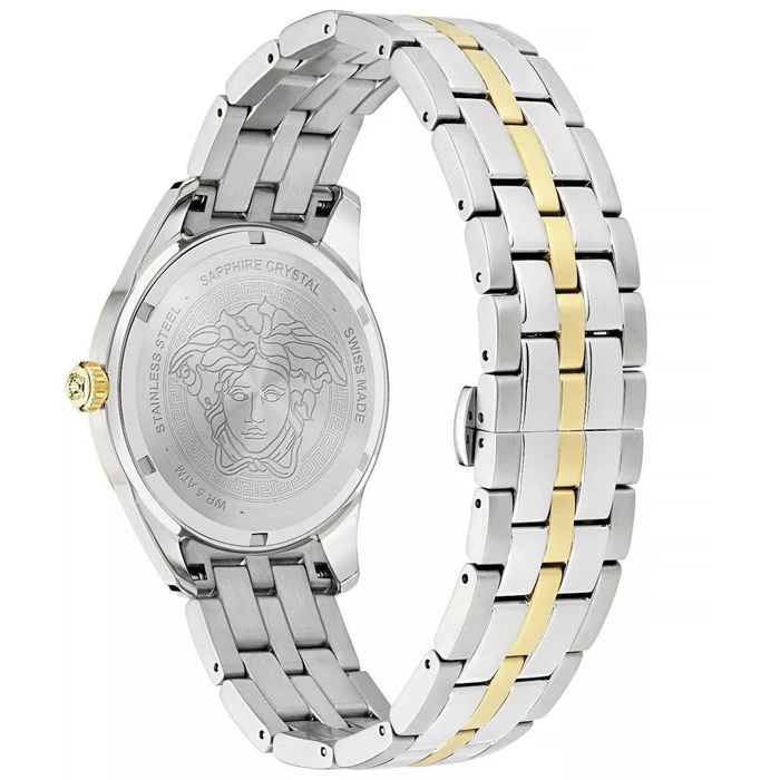 Versace Ανδρικά Ρολόγια VE7C00623 Ασημί 41 mm