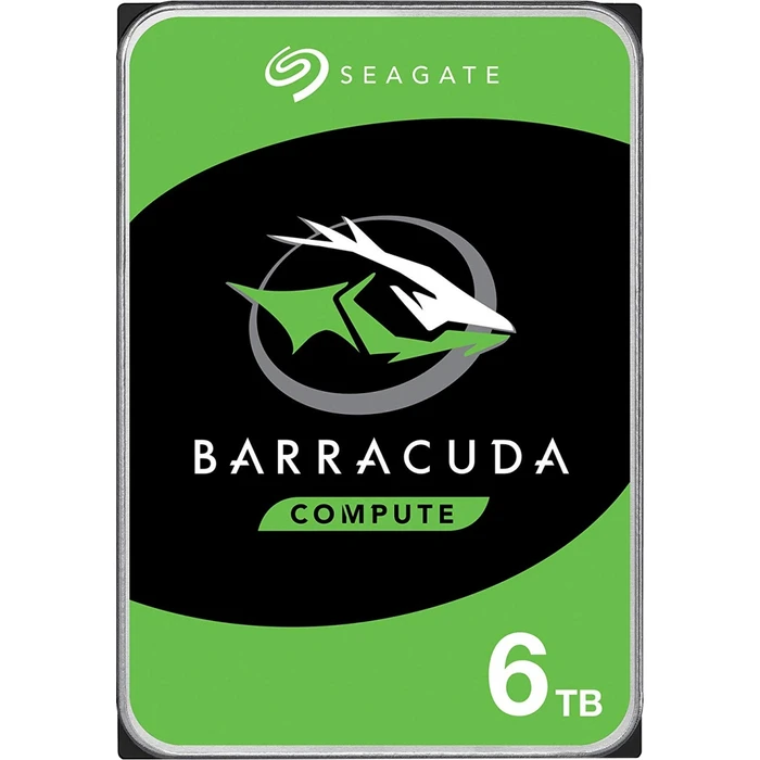 Seagate BarraCuda Desktop 6TB HDD 3.5" SATA III 5400 RPM 256MB Cache ST6000DM003