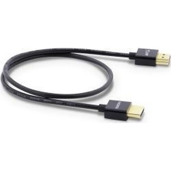 LMP HDMI 2.0 Premium High Speed 4K 60Hz HDR Right-Angle (90°) HDMI male - HDMI male 0.5m Black