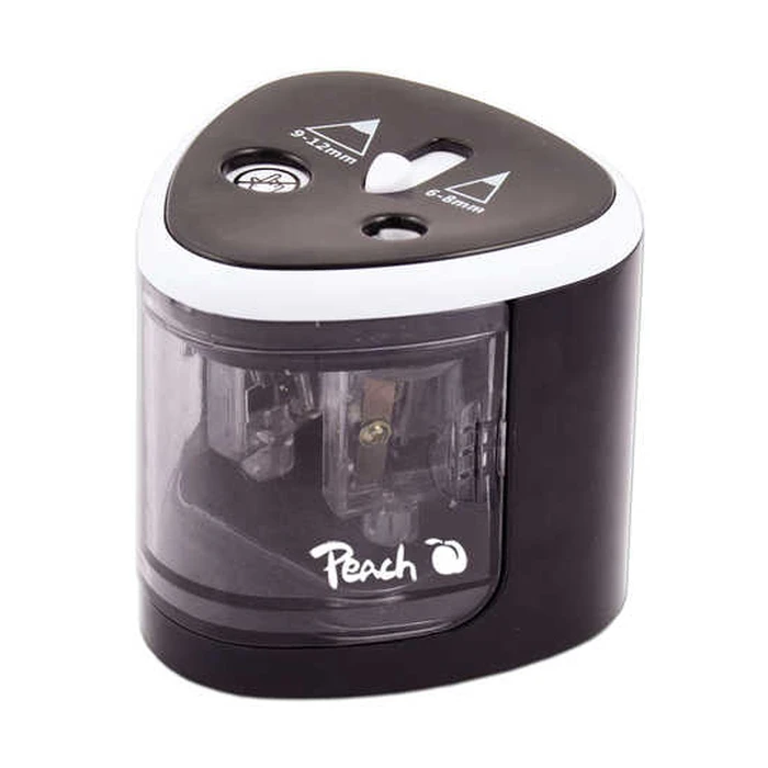 Peach Electric Pencil Sharpener PO102 - Electric Pencil Sharpener (Black)